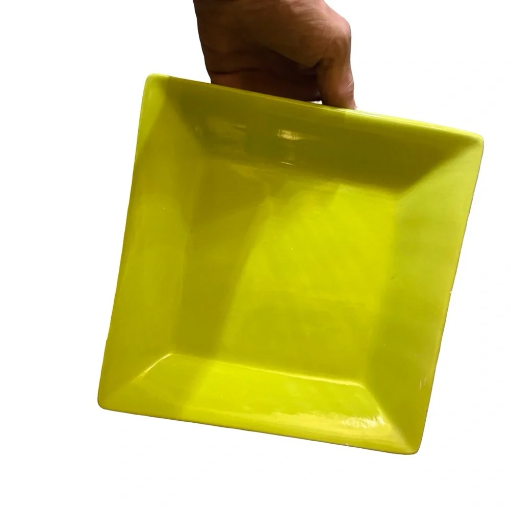 Pier 1 Imports Lime Green Earthenware